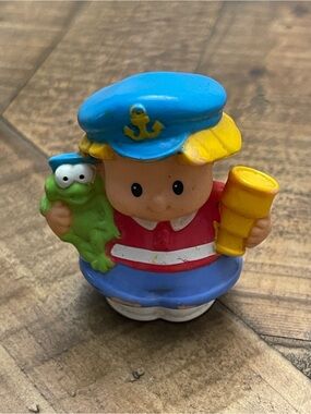 Fisher-Price Little People Sailor Captain Boy Eddie Replacement Figure Toy